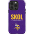 NFL Minnesota Vikings Team Motto iPhone 15 Pro Impact Case